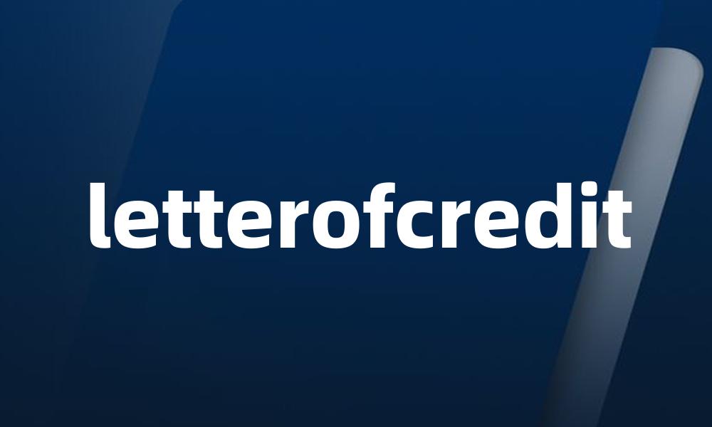 letterofcredit