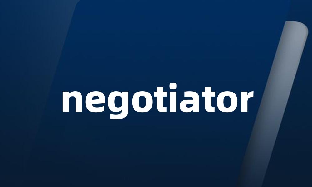 negotiator