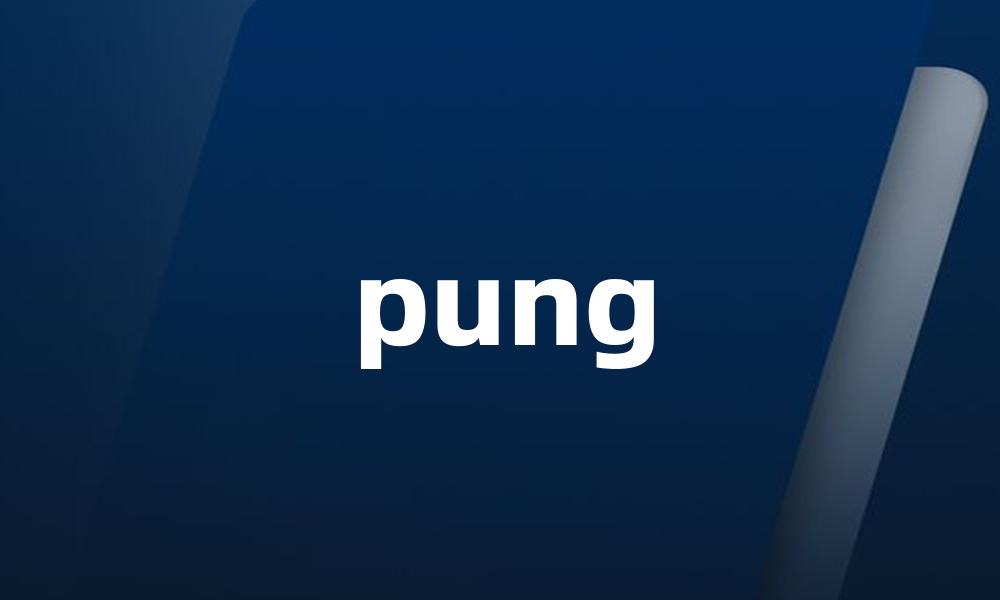 pung