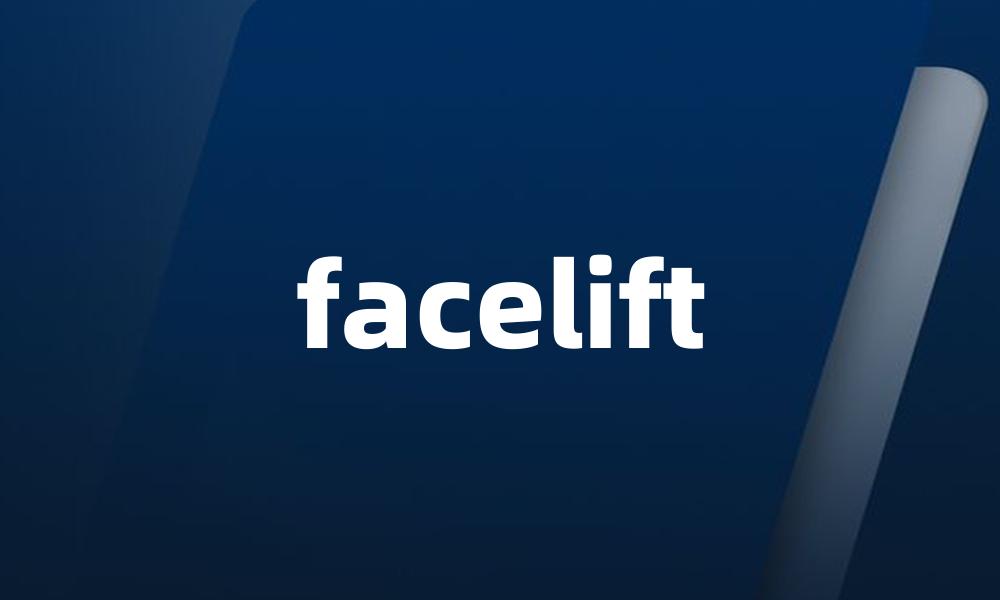 facelift