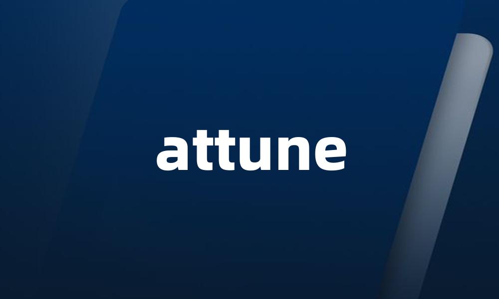 attune