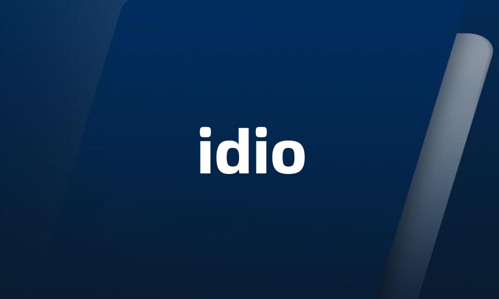 idio