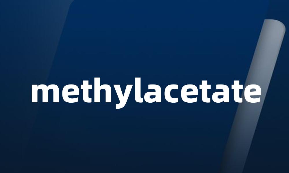 methylacetate