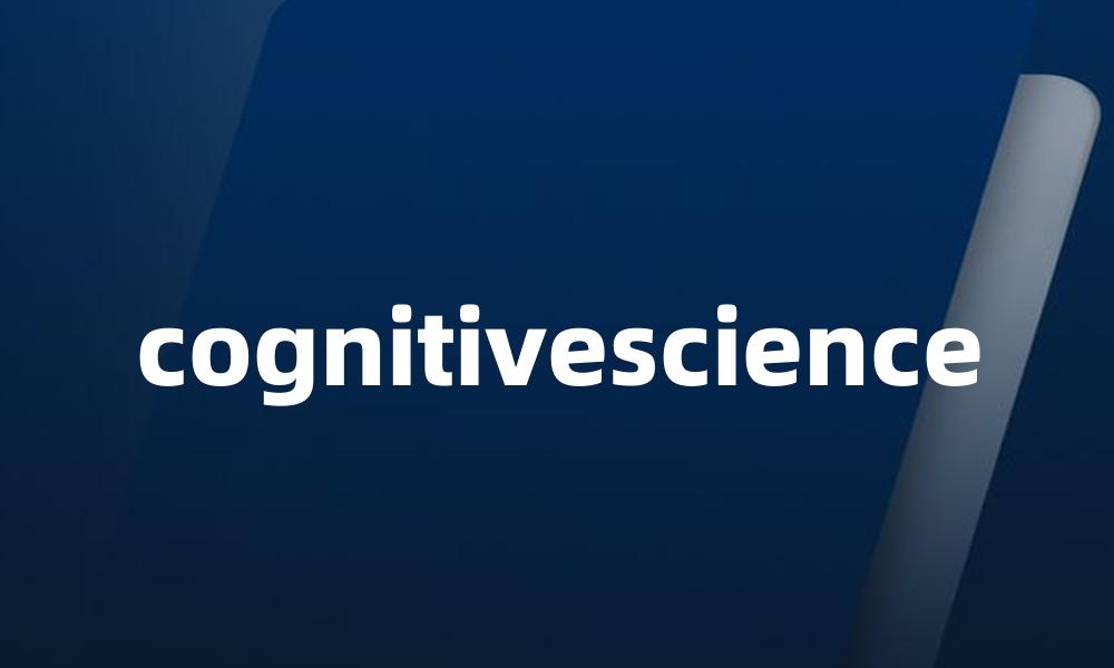 cognitivescience