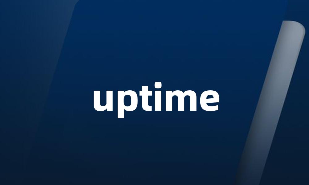 uptime