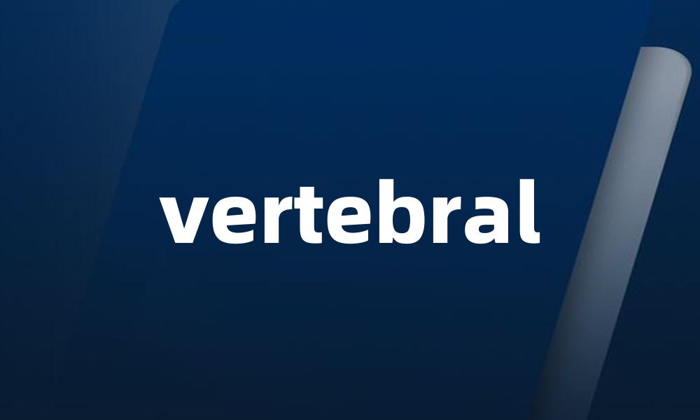 vertebral