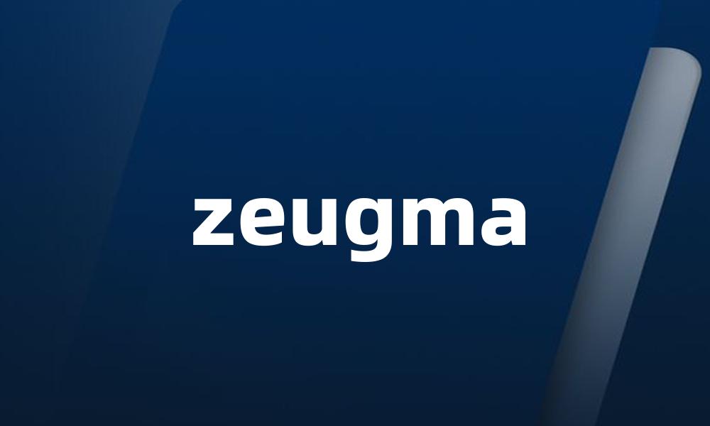 zeugma