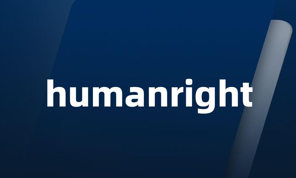 humanright