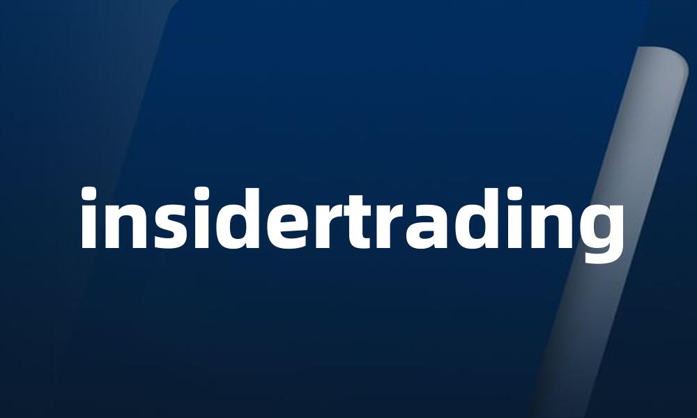 insidertrading