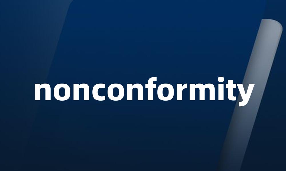 nonconformity