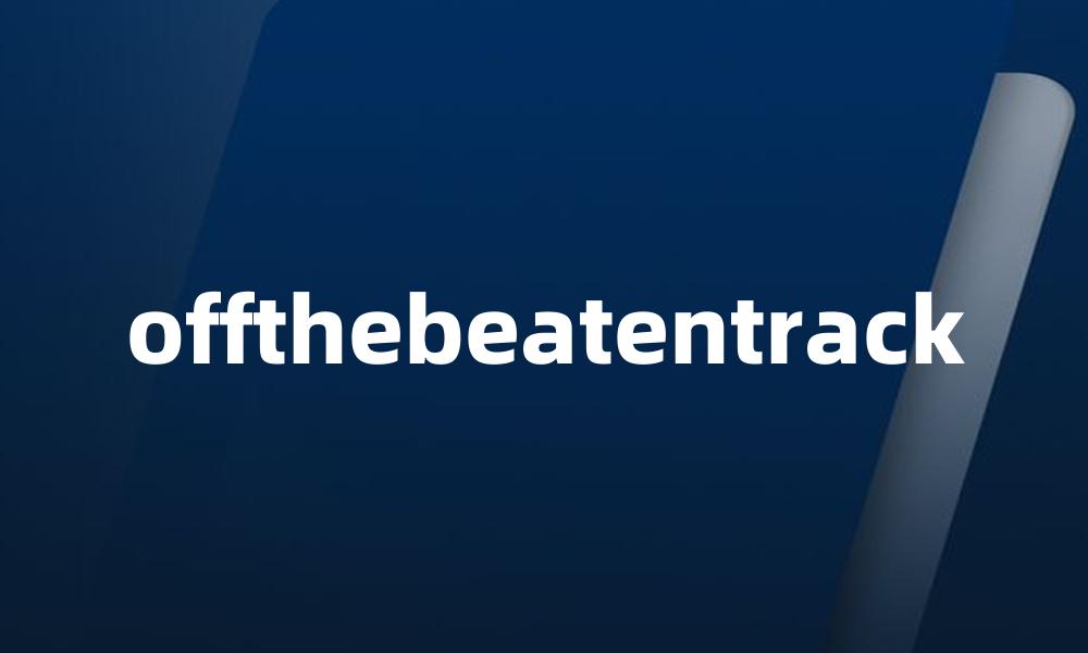 offthebeatentrack