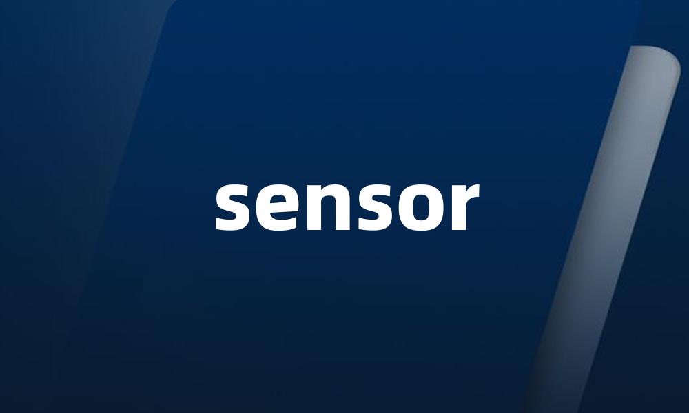 sensor