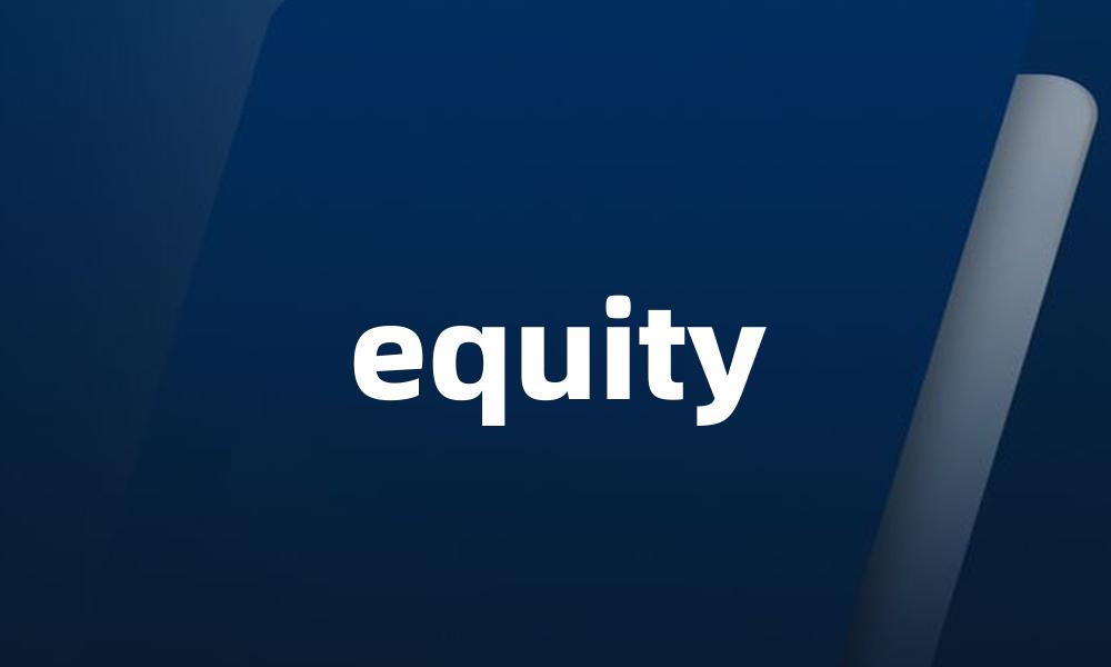 equity