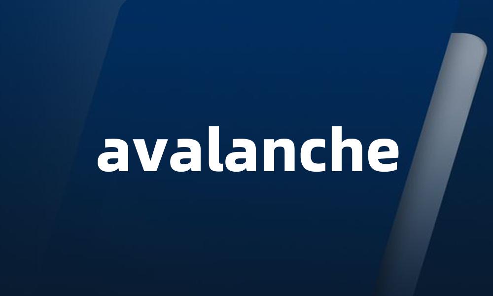 avalanche