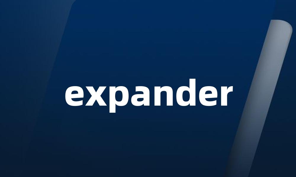 expander