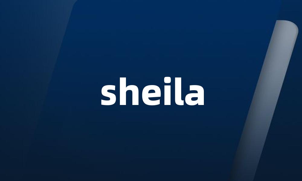 sheila