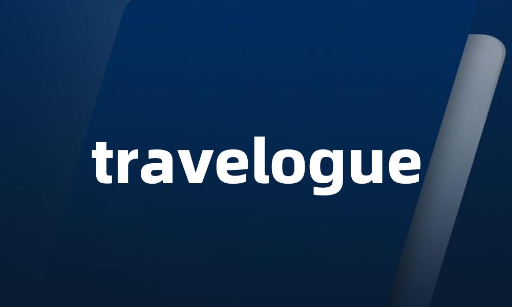 travelogue