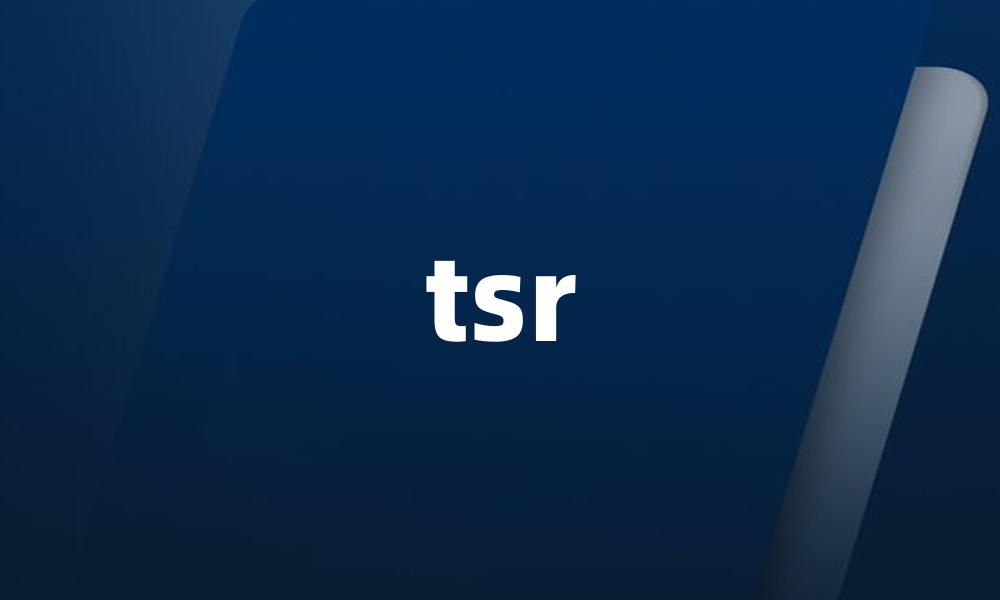 tsr