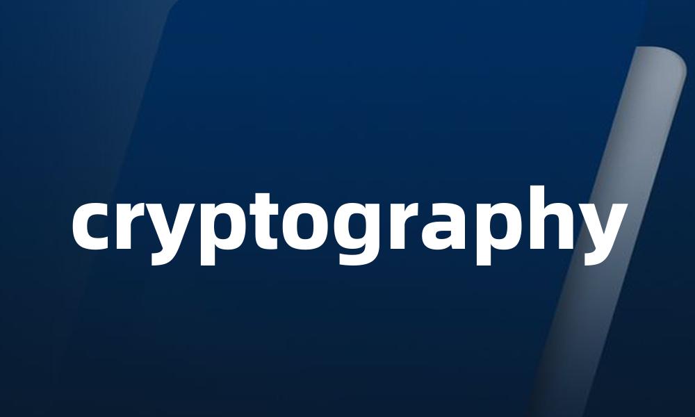 cryptography