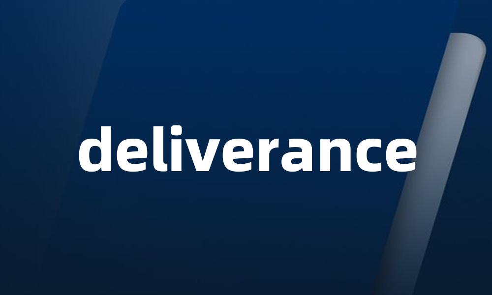 deliverance