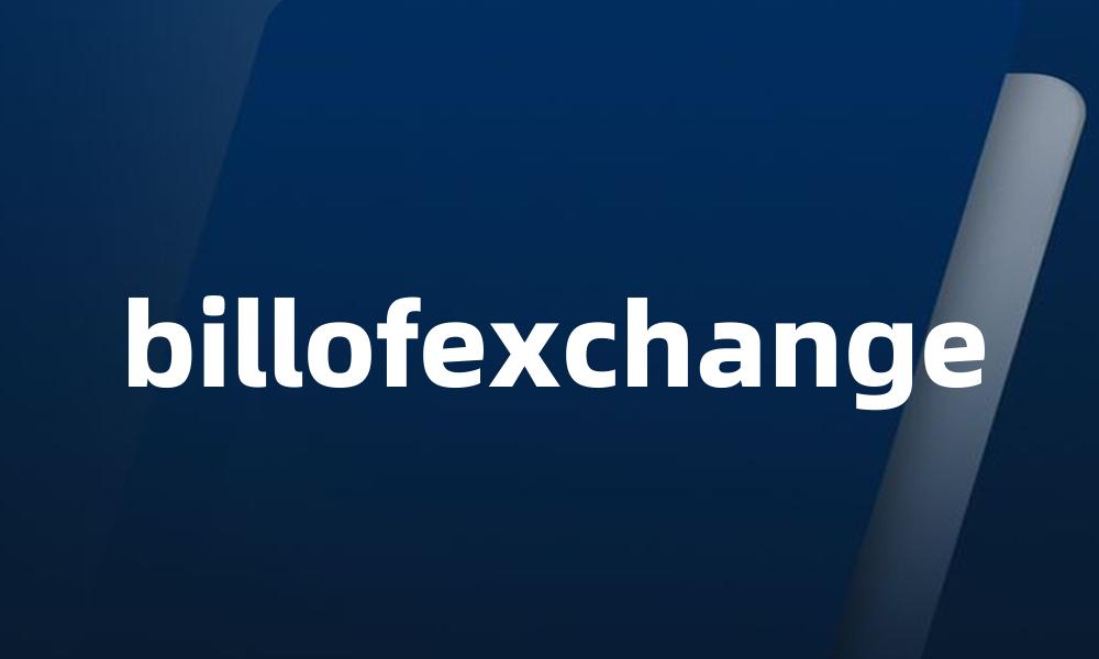 billofexchange