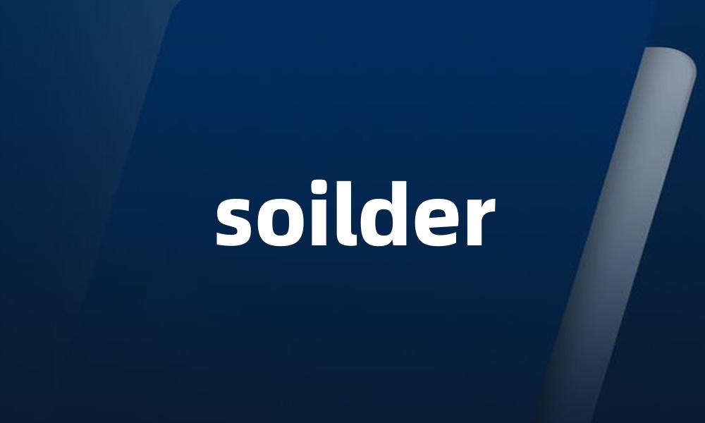 soilder