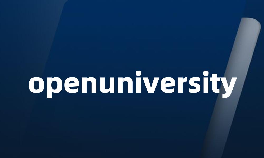 openuniversity