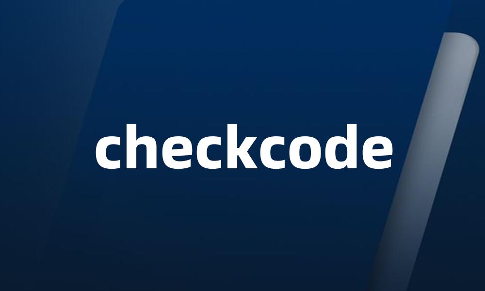 checkcode