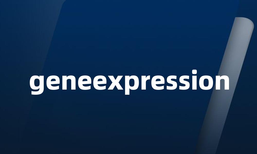 geneexpression