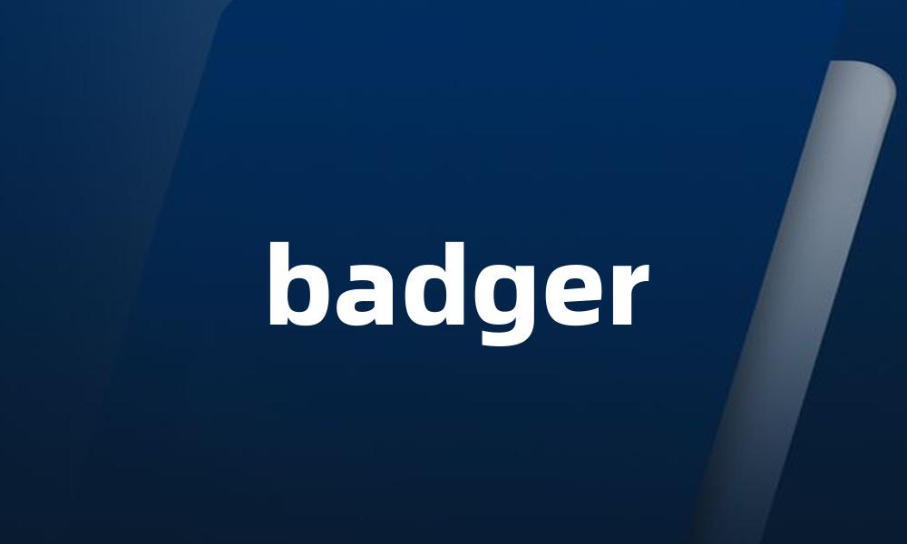 badger