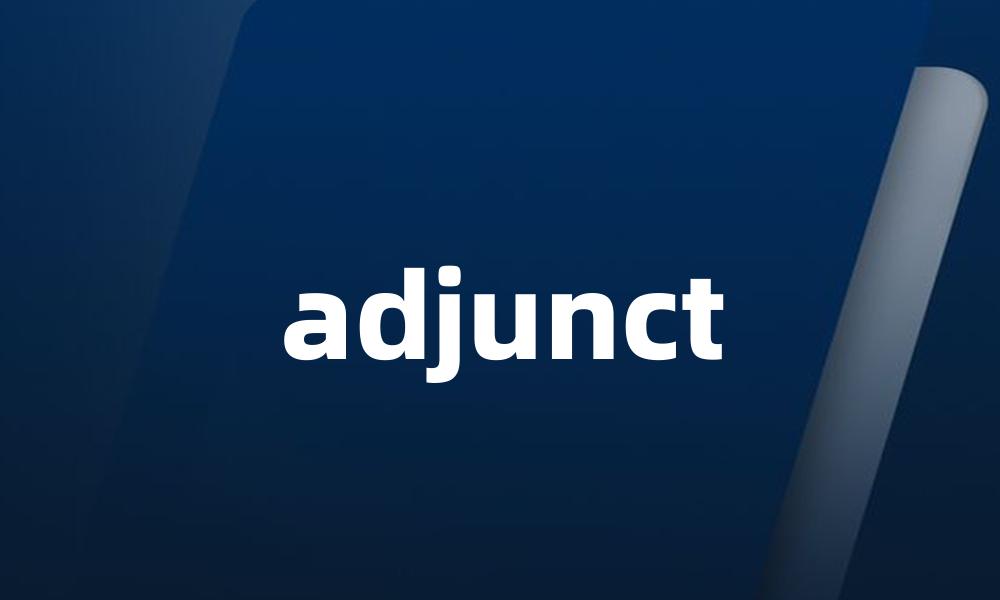 adjunct