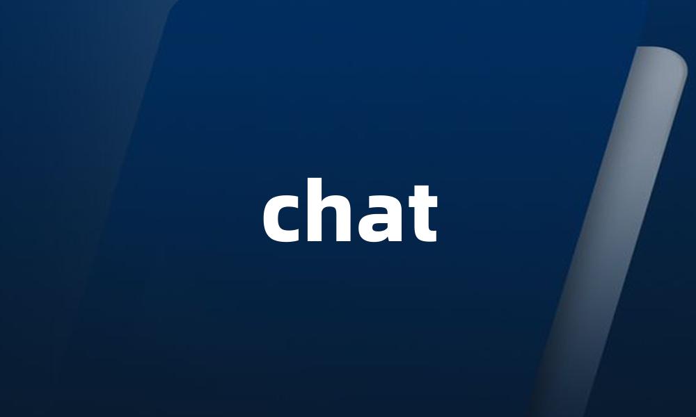 chat