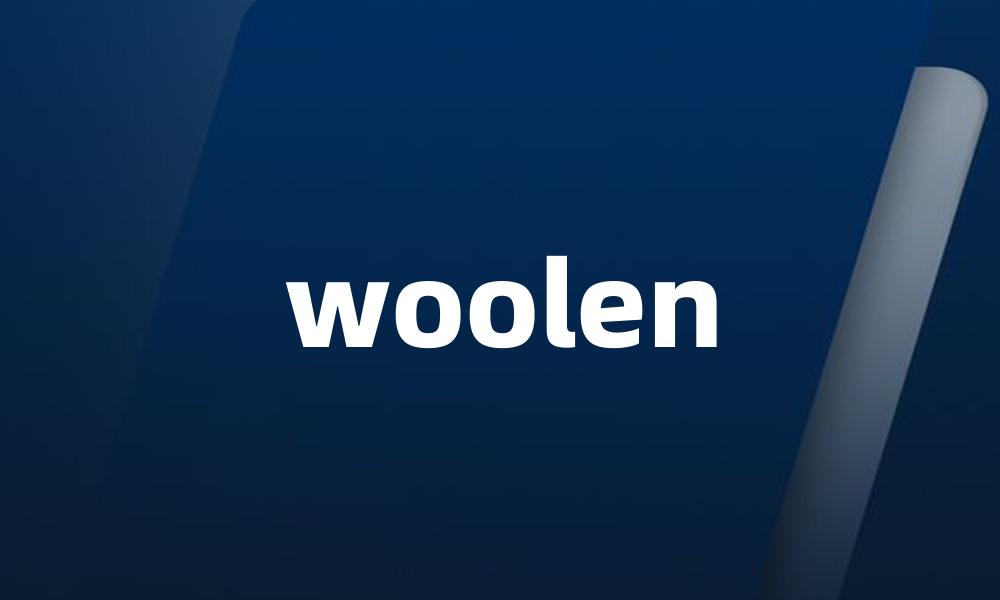 woolen