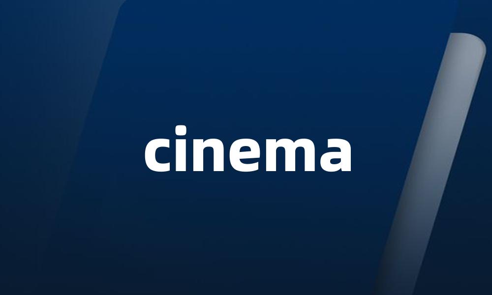 cinema