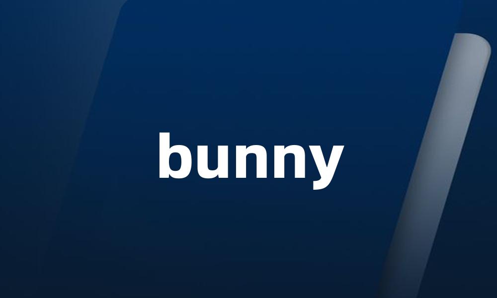 bunny