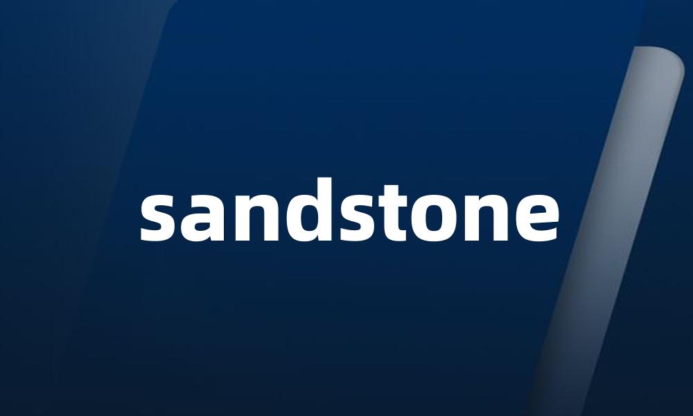 sandstone