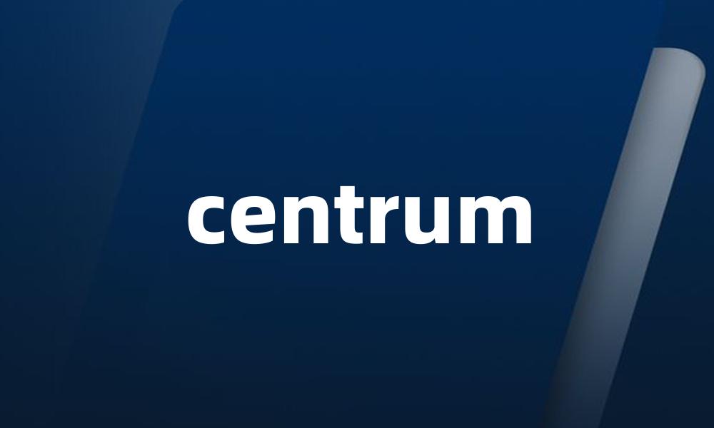 centrum