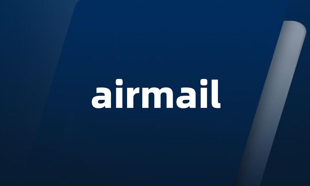 airmail