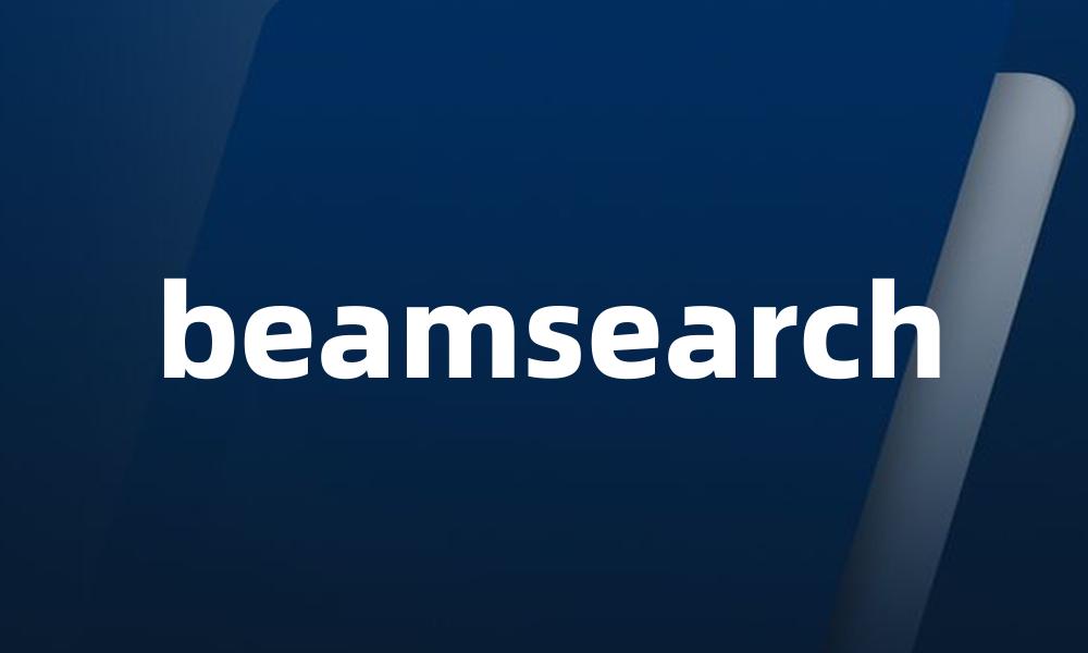 beamsearch