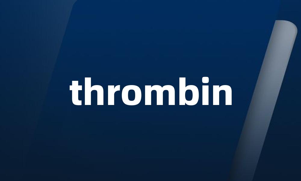 thrombin