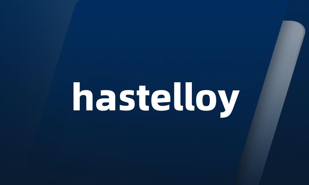 hastelloy