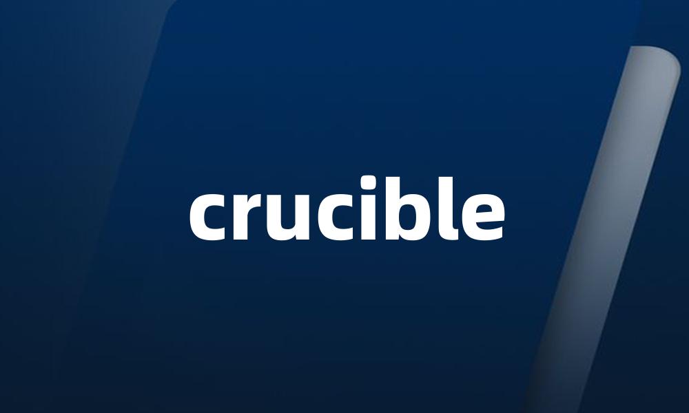 crucible