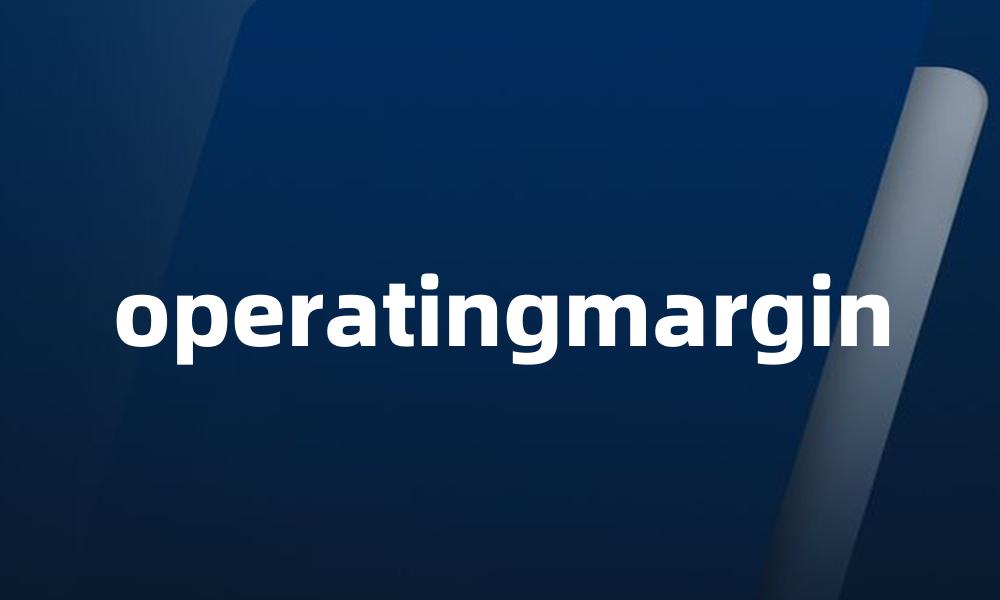 operatingmargin