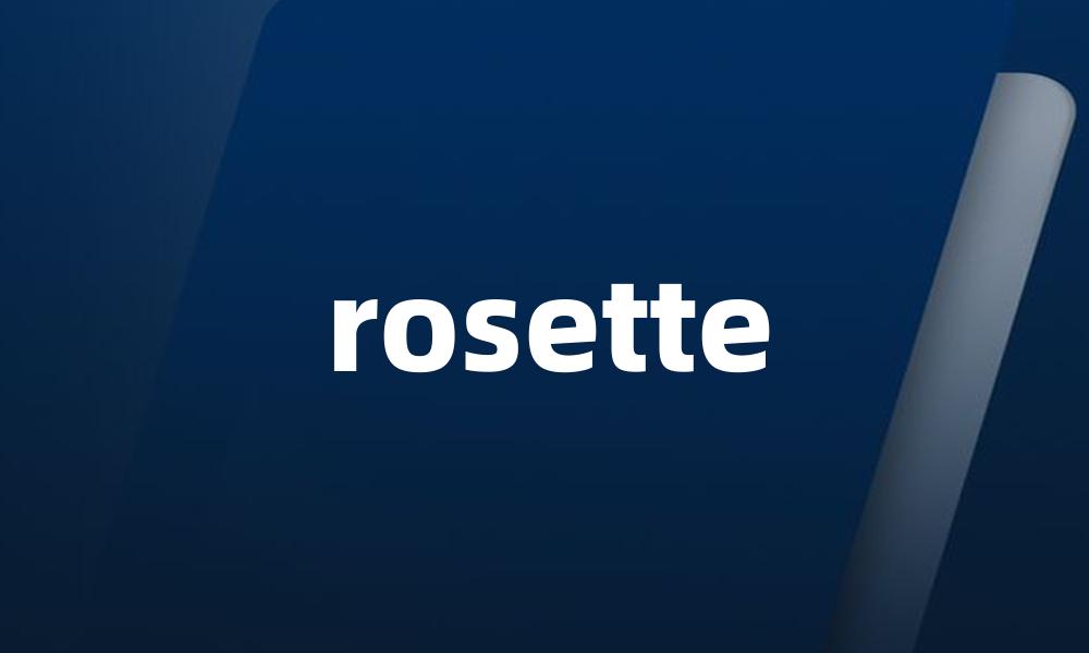 rosette