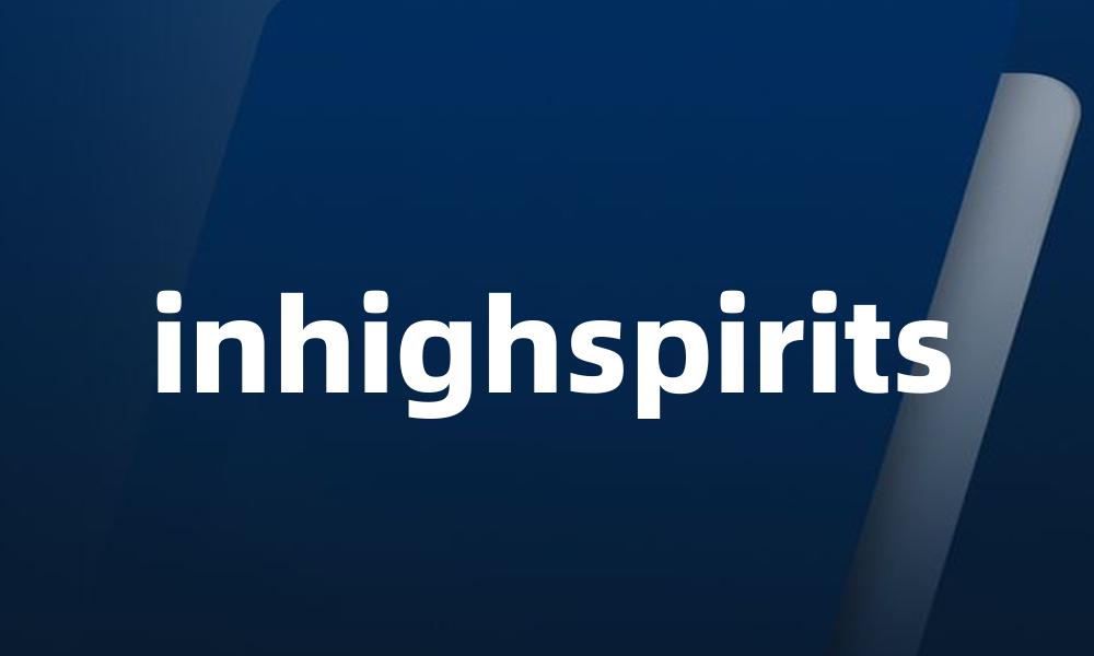 inhighspirits