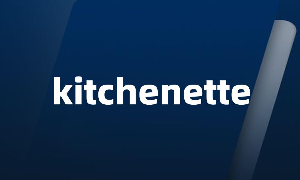 kitchenette