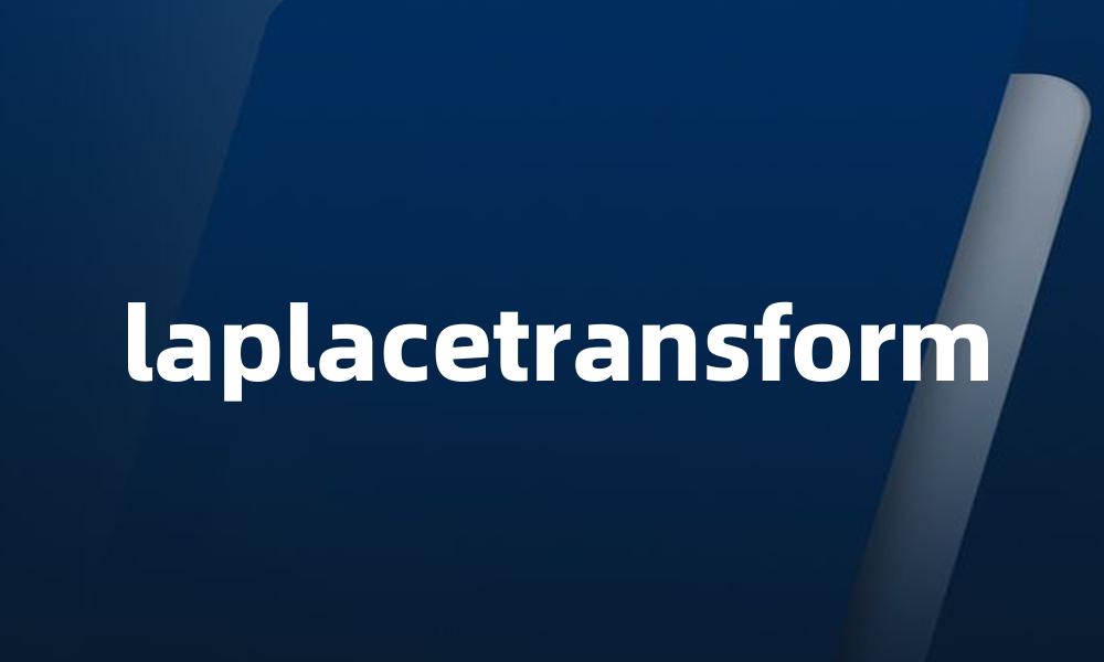 laplacetransform