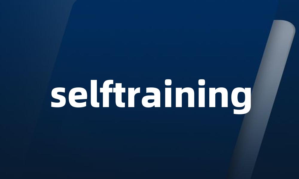 selftraining