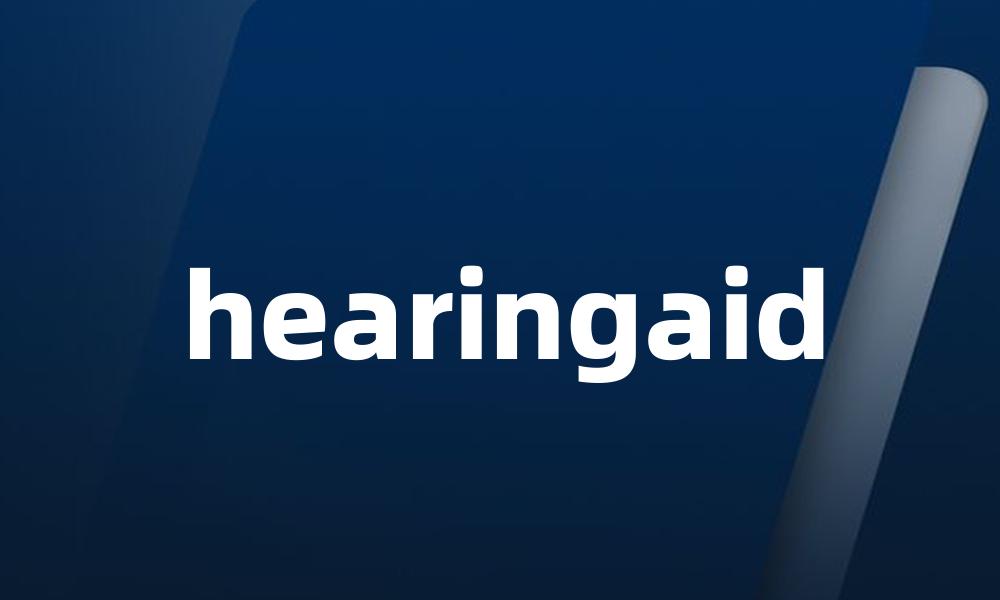 hearingaid