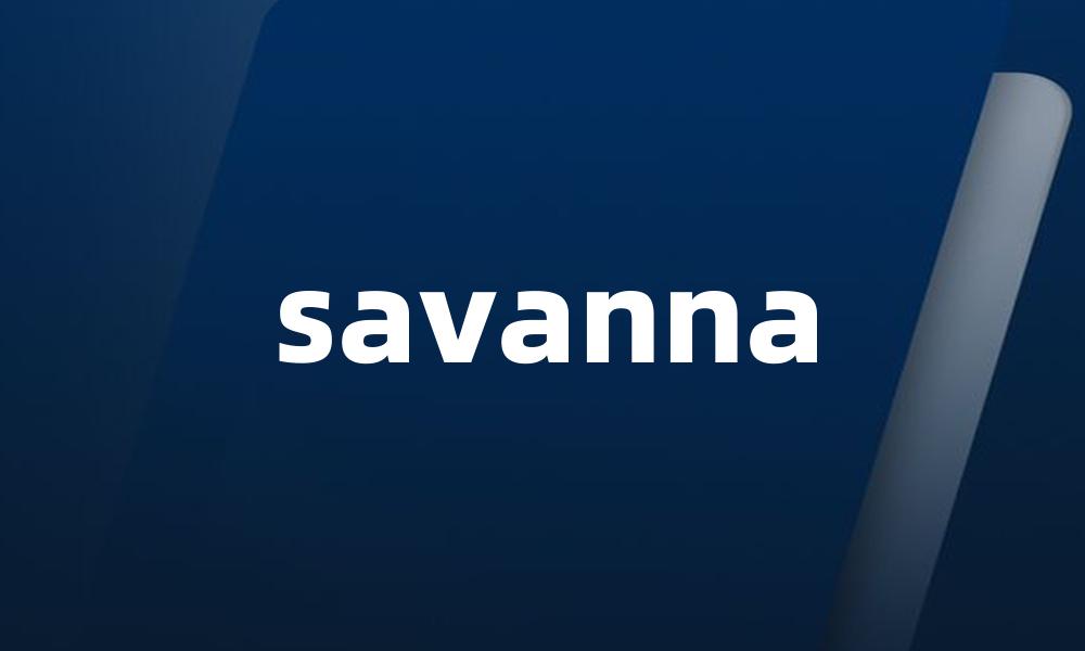 savanna